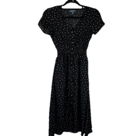 ModCloth polka dot fit and flare dress - Picture 3 of 11